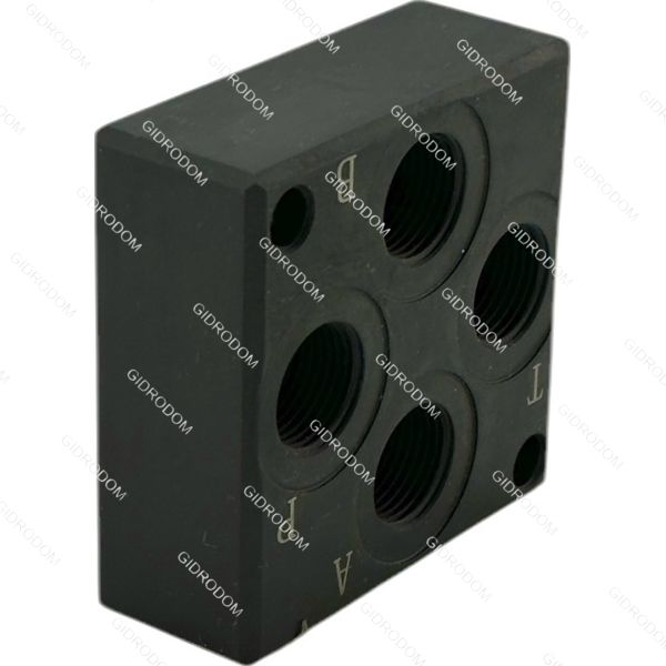 плита монтажная к ВЕ6.141280 (трубн. монтаж, выход вниз)