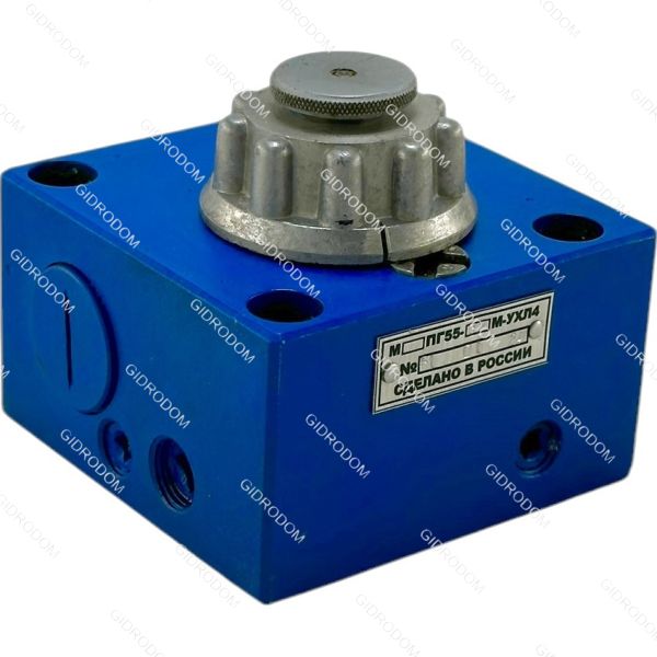 регулятор расхода (дроссель) ПГ55-24