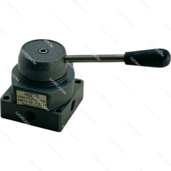 Пневмораспределитель крановый АВ71-22А