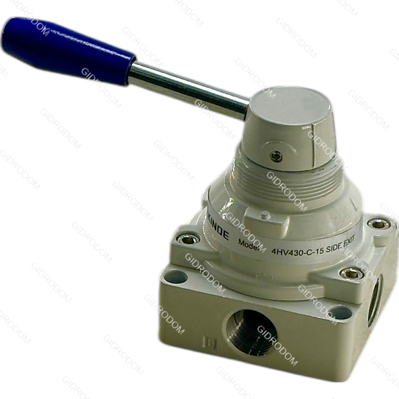 Пневмораспределитель крановый 4HV330-С-10 (side exit)