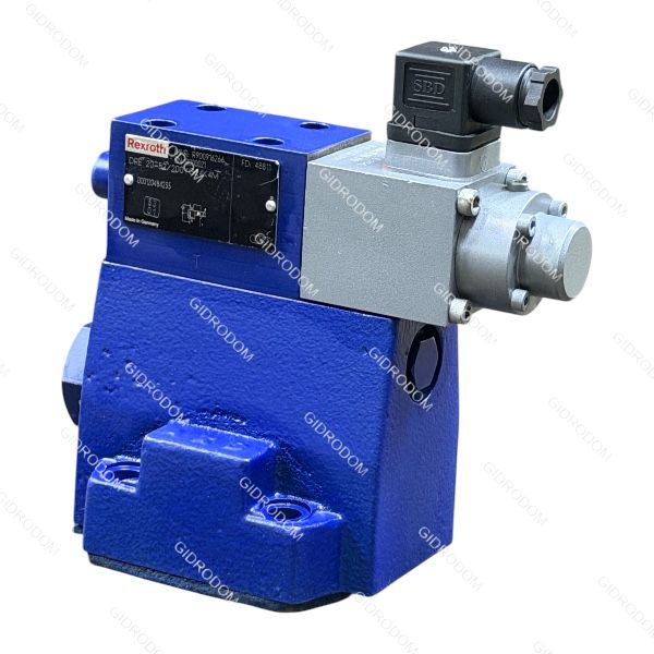 Гидроклапан редукционный DRE 20-52/200YG24K4M, Rexroth (клапан ред. стыковой с пропорциональным управлением)