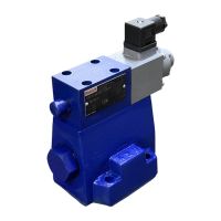 Гидроклапан редукционный DRE 20-52/200YG24K4M, Rexroth (клапан ред. стыковой с пропорциональным управлением)