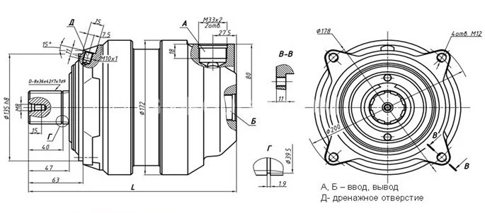 Title 1, Гидромотор планетарно-роторный ГПР-Ф-М-160