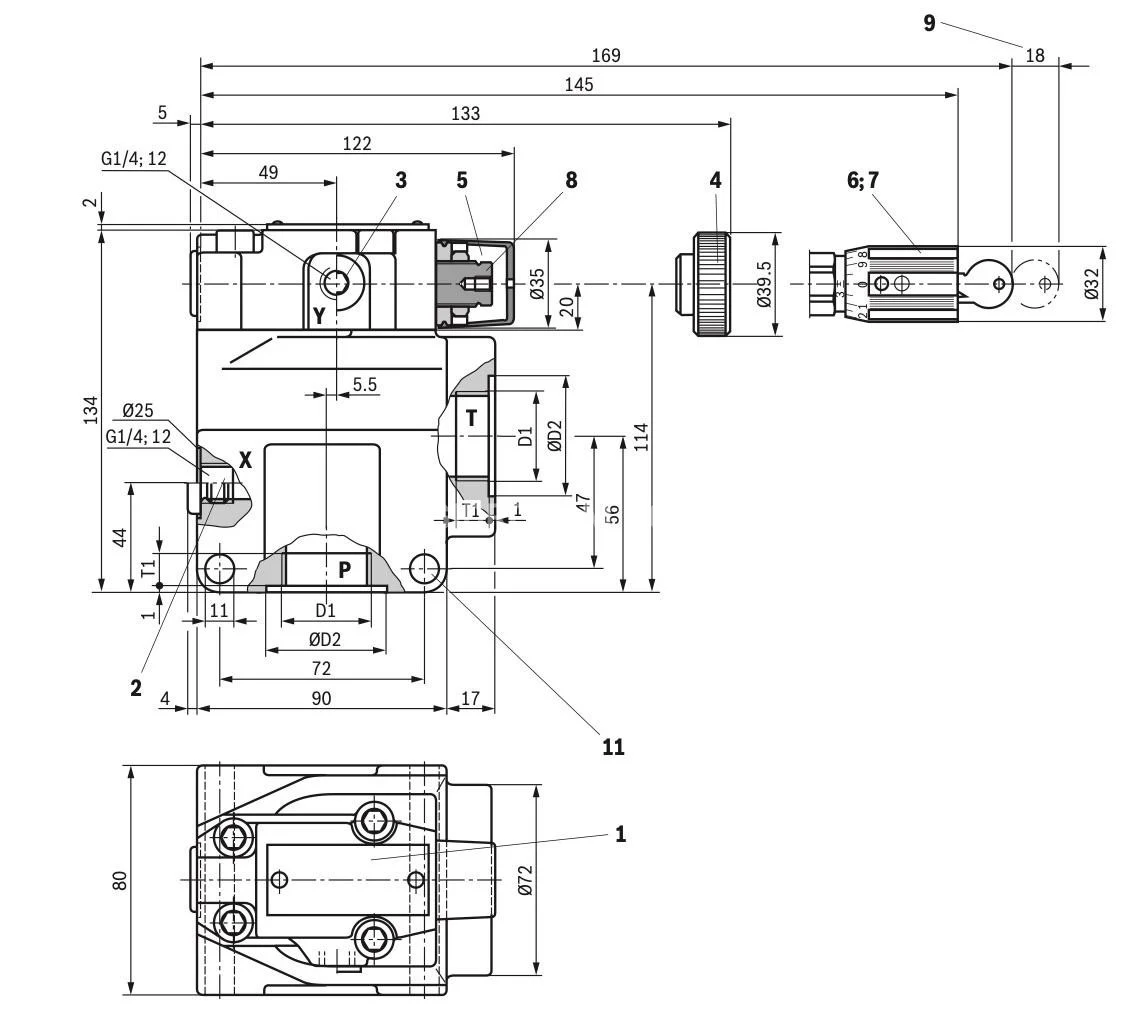 Title 1, Гидроклапан DBW 10 B2-41\200-6AG24NZ4