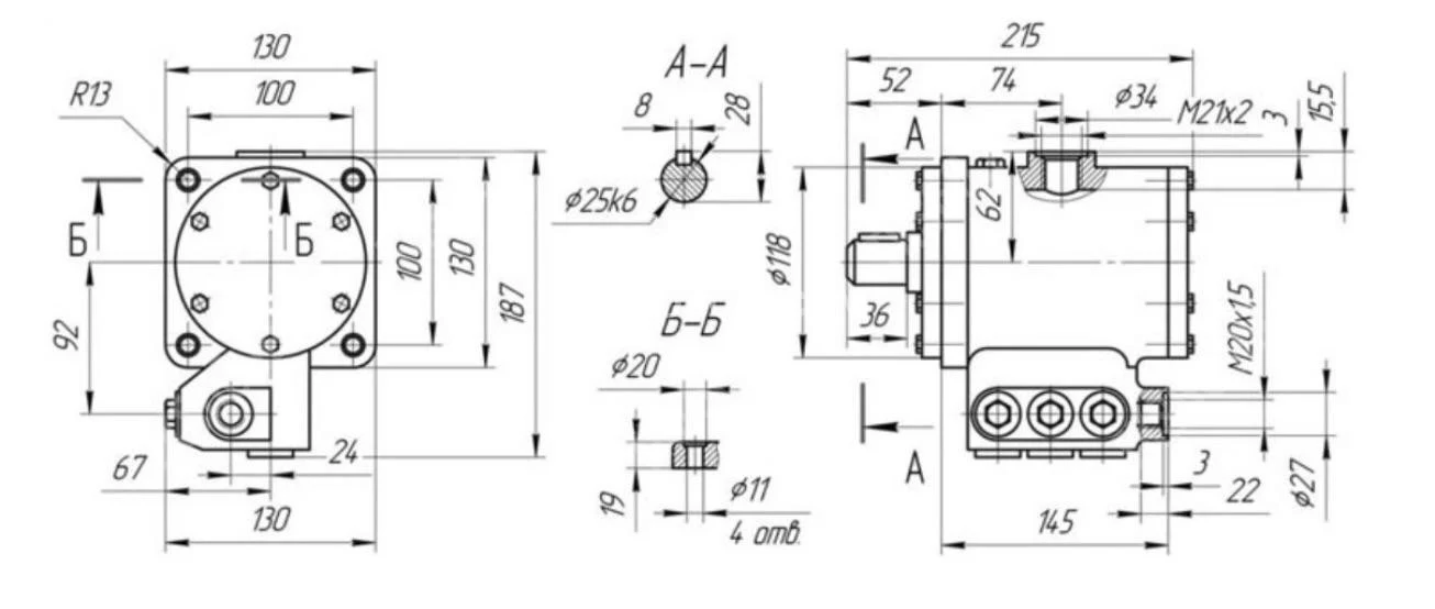 Title 1, радиально-поршневой насос Н 400 УР