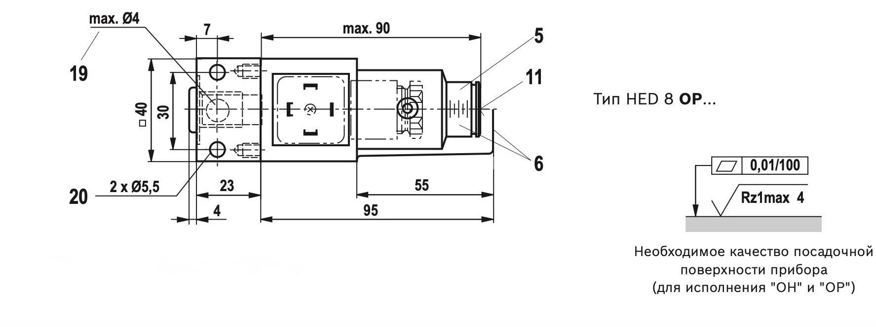 Title 1, Реле давления HED8 OP 15/350 L220