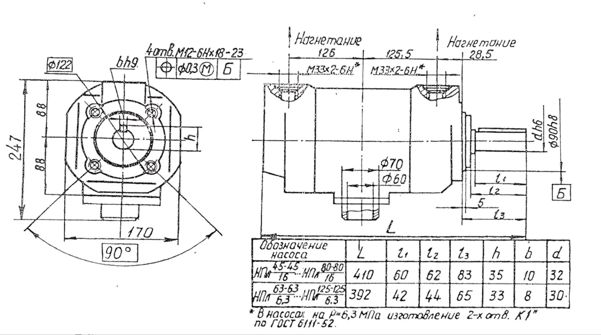 Title 1, пластинчатый насос НПл 80-80/16