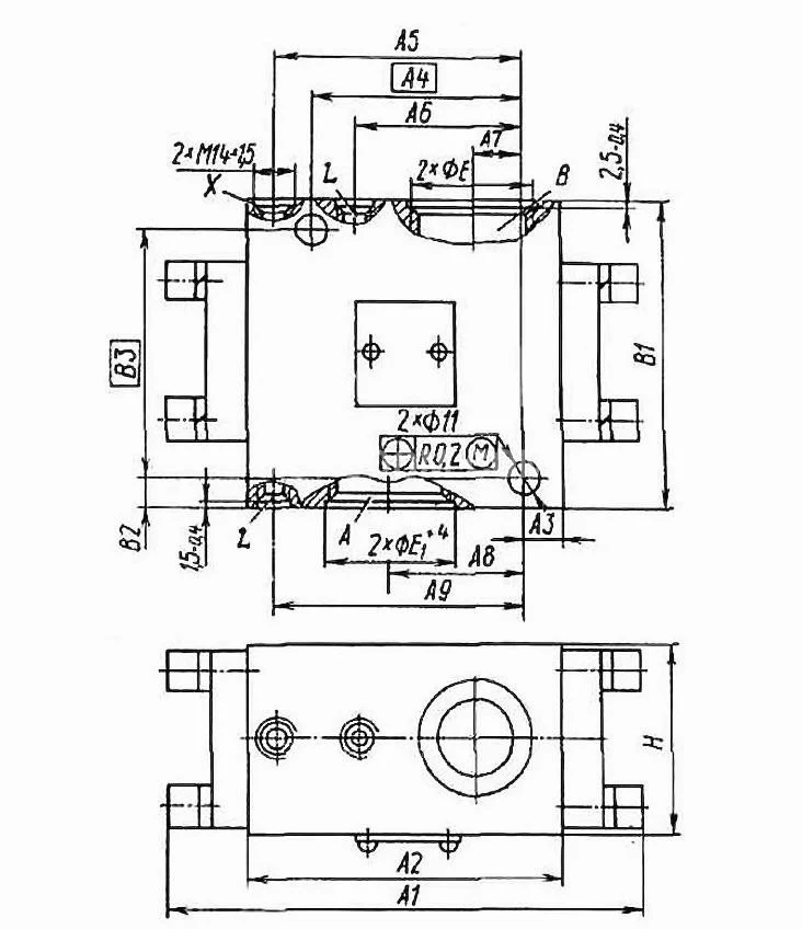 Title 1, Гидрозамок Т1 КУ12/320 (A2Y-03 31,5A-G1"-25)