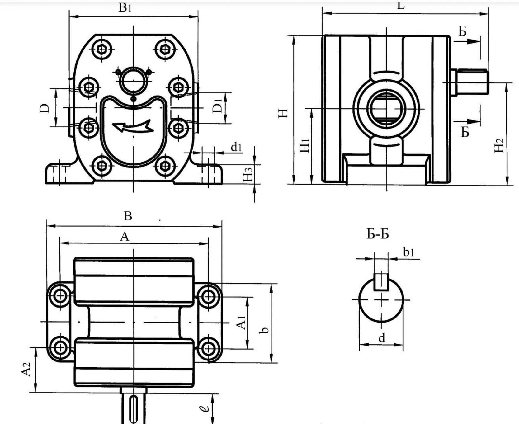 Title 1, шестеренчатый насос Г 11-25А
