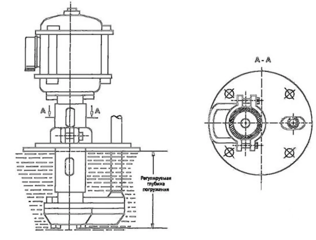 Title 1, насос для подачи СОЖ (помпа) П-50