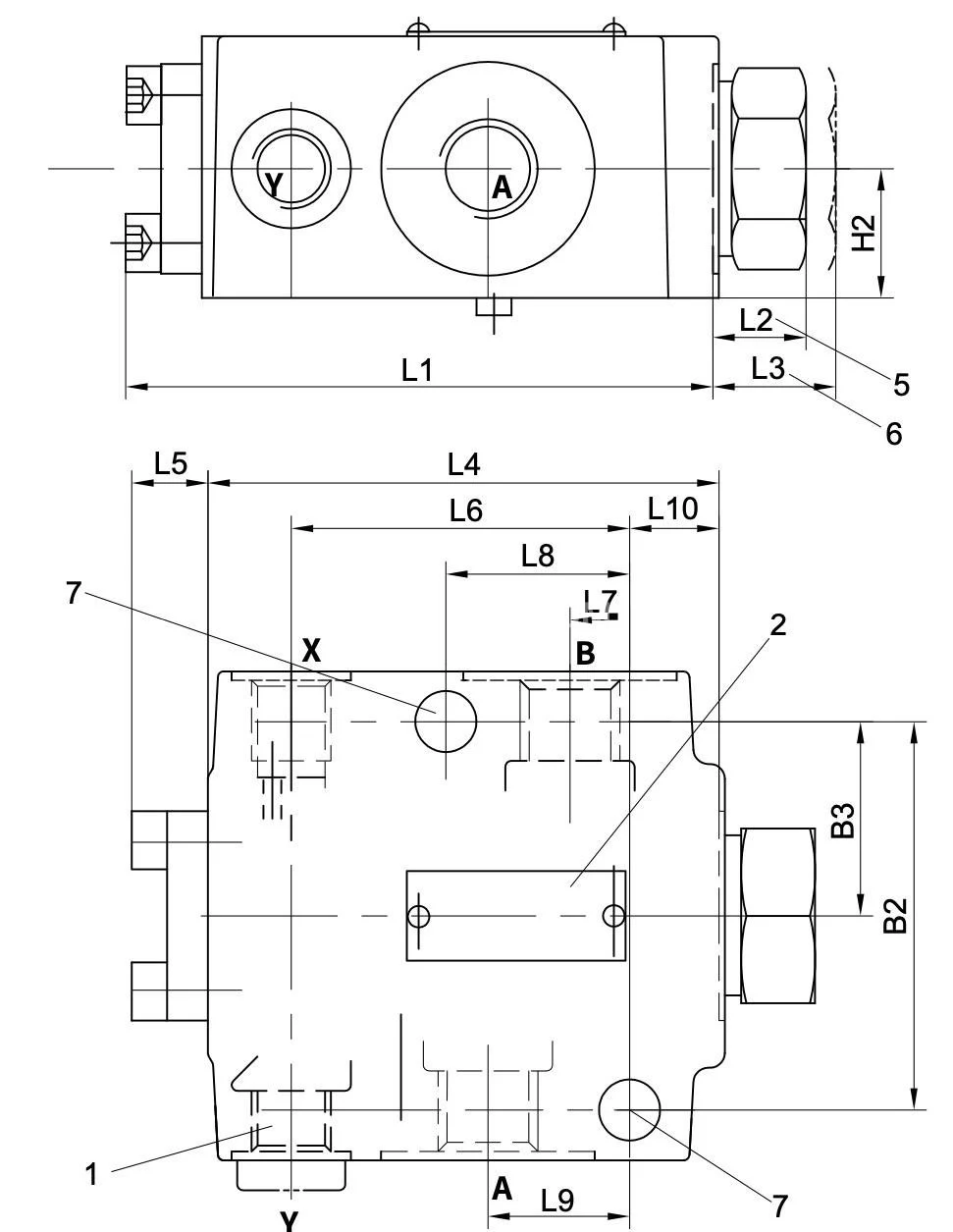 Title 1, Гидрозамок SV10-PA-1-32