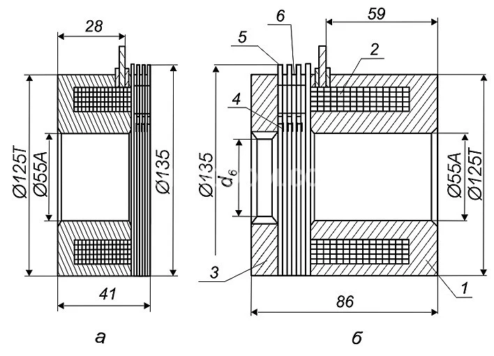 Title 2, муфта электромагнитная ЭМ 52 А