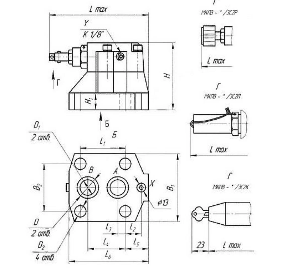 Title 1, Гидроклапан предохранительный МКПВ 10/3 С4Р3 (з...
