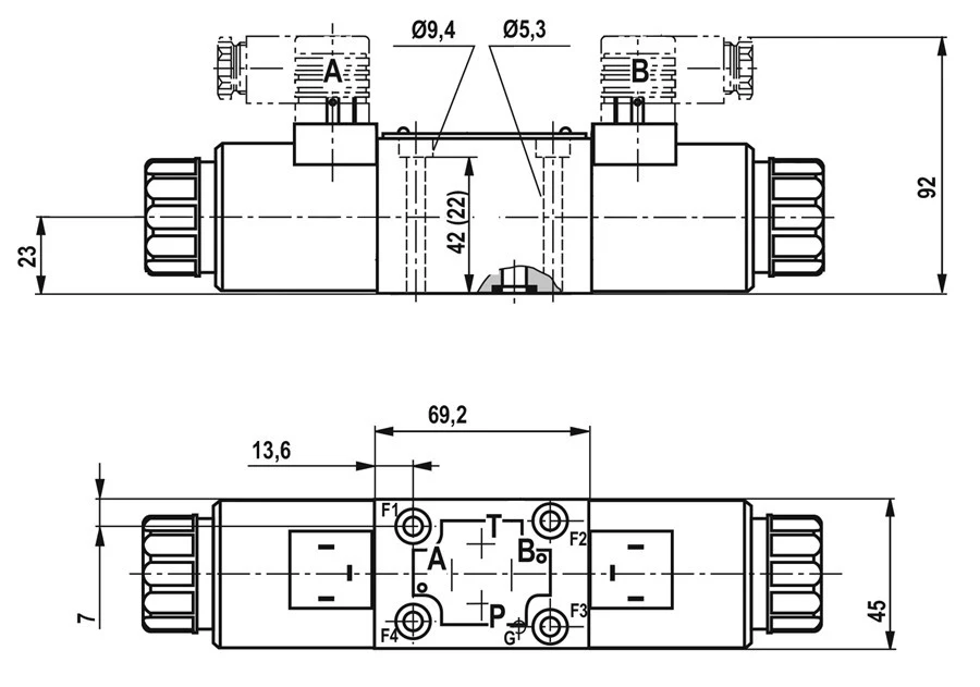 Title 2, Гидрораспределитель RH 06.041.220 (110)/50 AM A