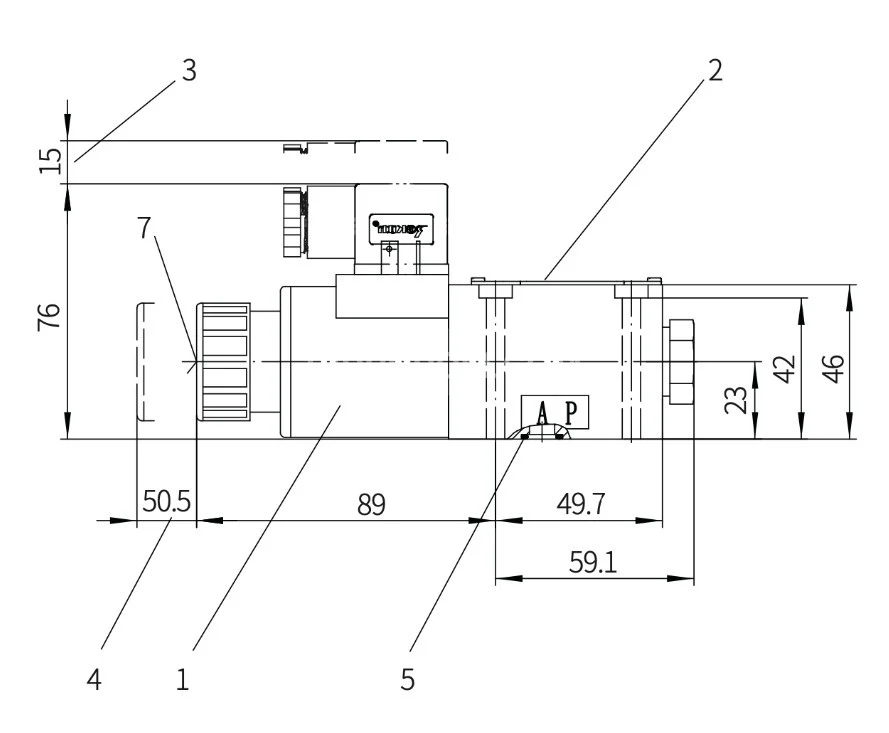 Title 2, Гидрораспределитель M-3SED6 UK 10B/350M G24