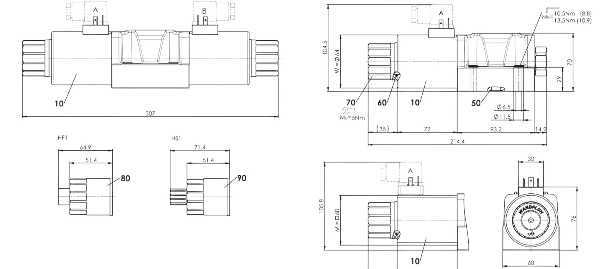 Title 2, Гидрораспределитель 081 WV O6P1N 108 WC 024/00A0
