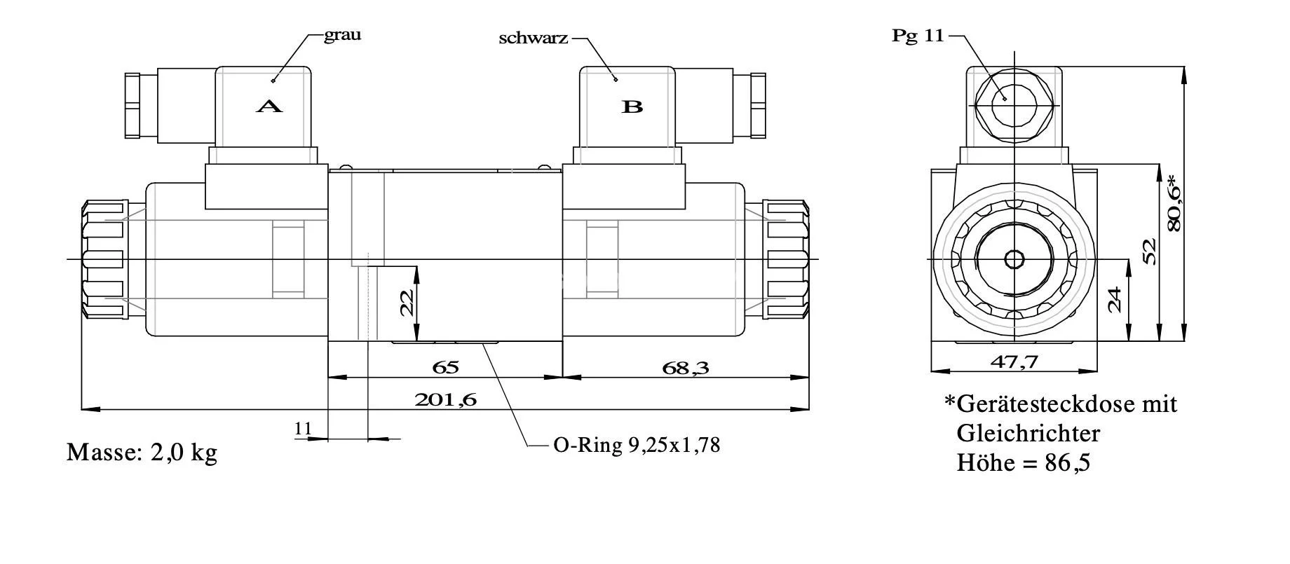 Title 2, Гидрораспределитель 06-306.21/082.12/072.00-0