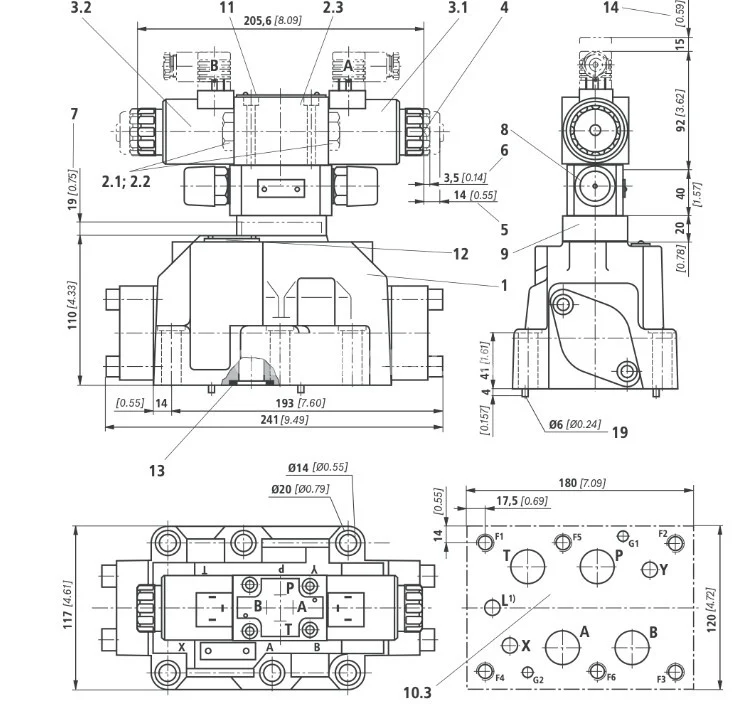 Title 2, Гидрораспределитель 4WEH 22 H 72/6AG 24NETZ4