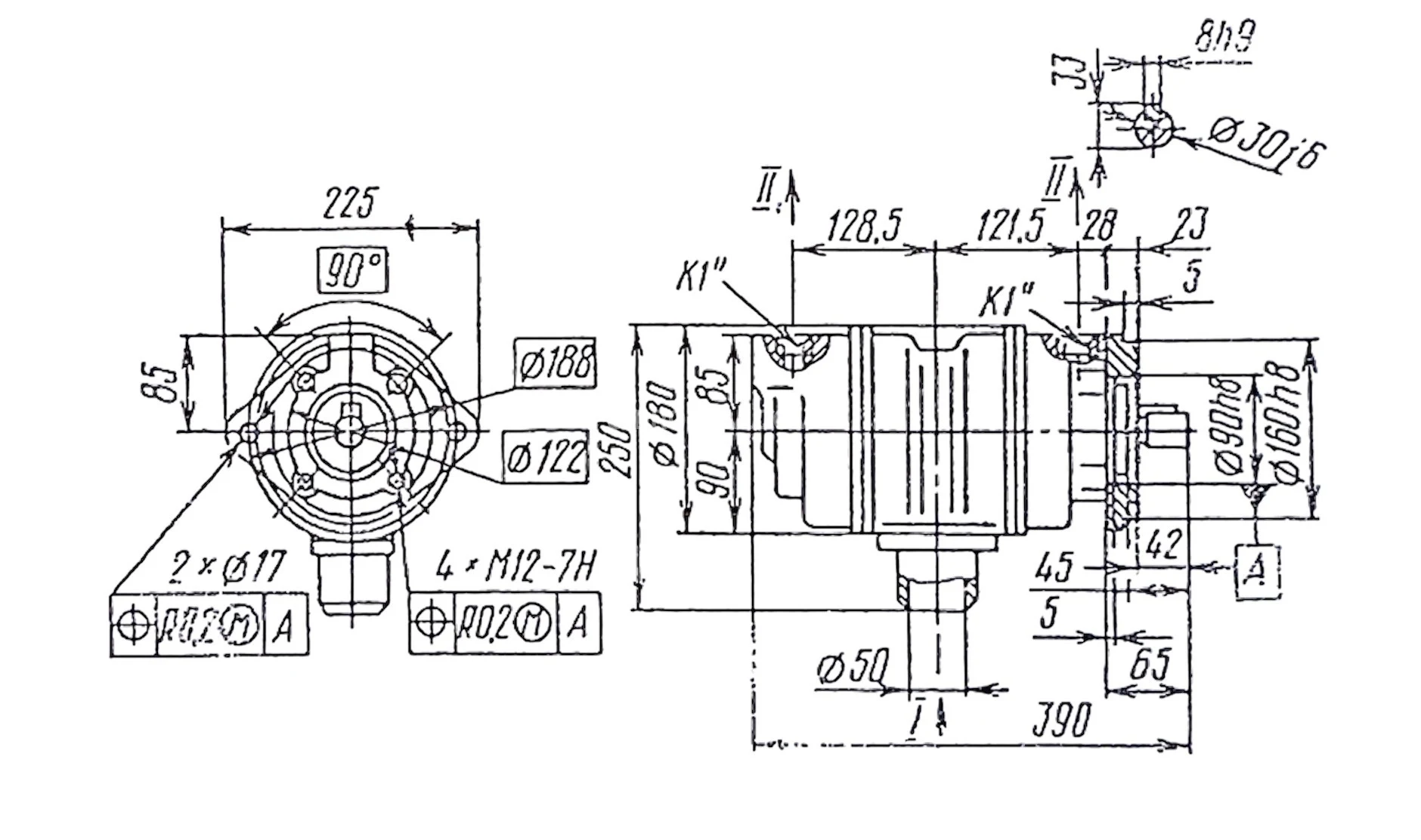 Title 1, пластинчатый насос 50Г 12-24АМ (53,8/53,8л.)