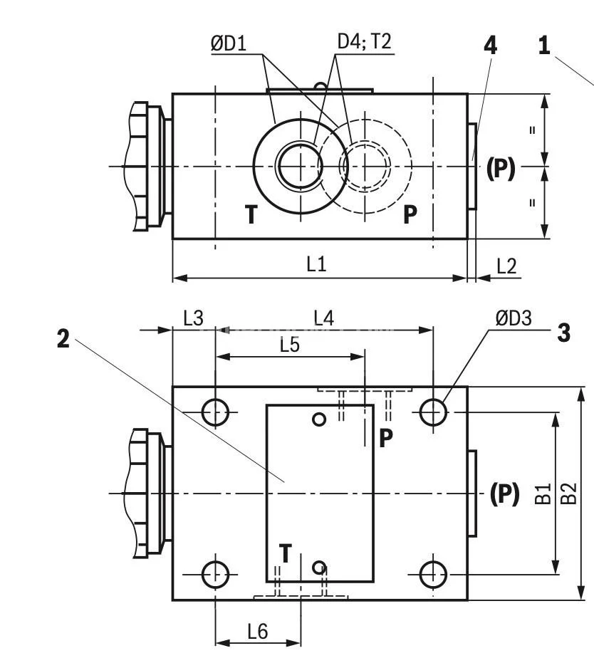 Title 1, Гидроклапан DBDS 10 P 18/100