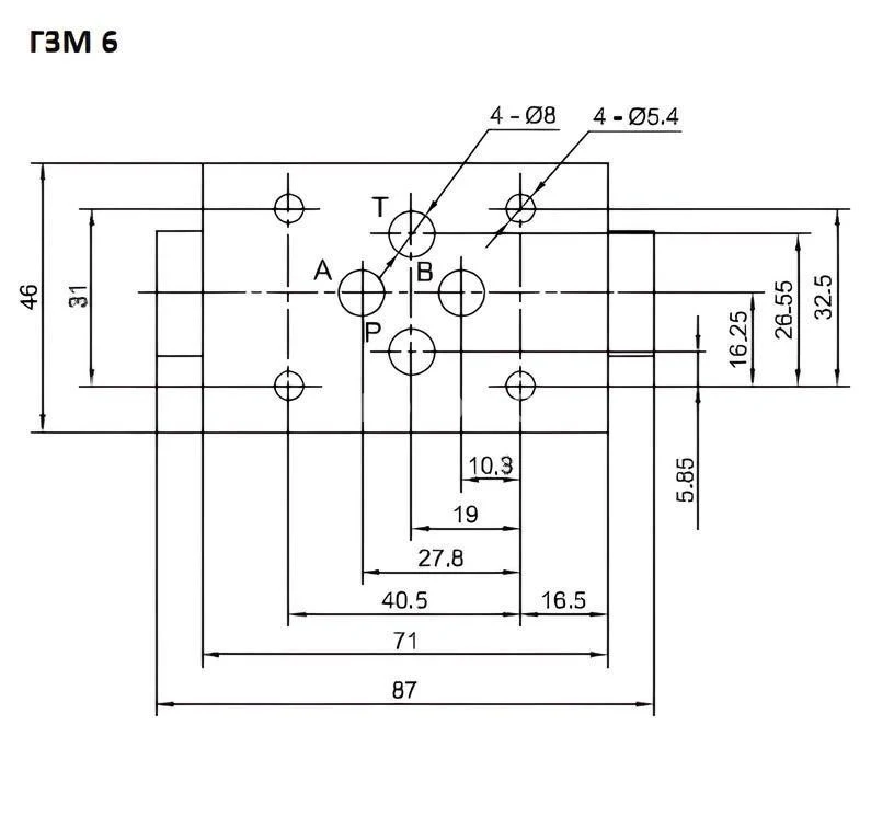 Title 1, Гидрозамок ГЗМ 6/3М