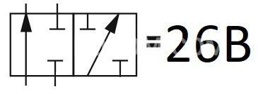 Гидрораспределитель Parker D1VW26BN