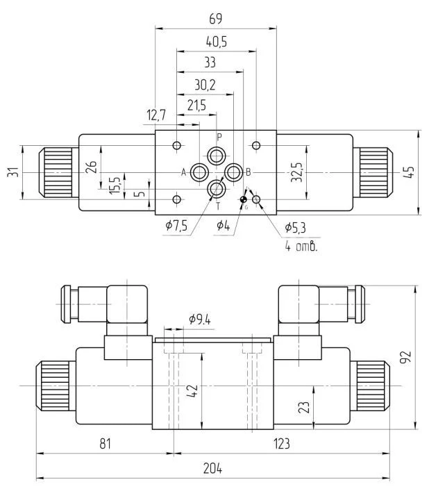 Title 2, Гидрораспределитель ВЕ 6.134 (FW 02-3C10)