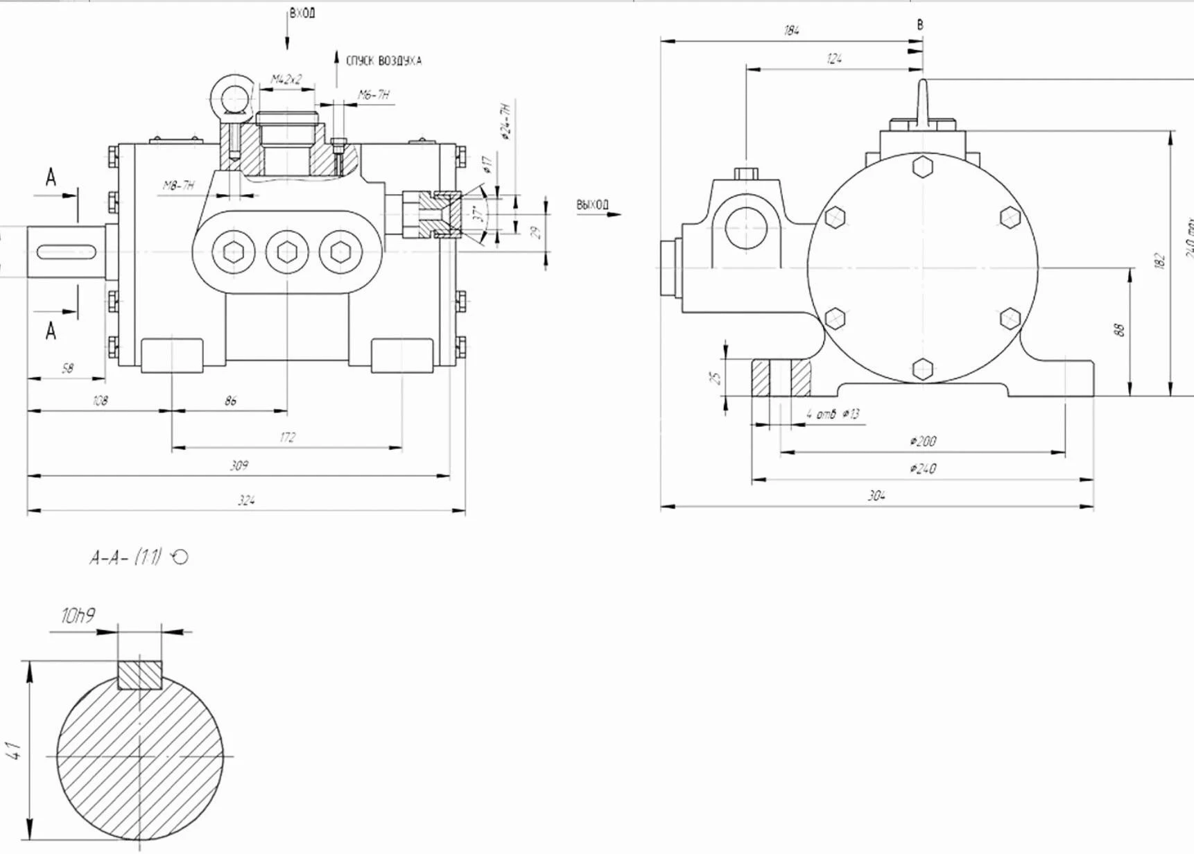 Title 1, радиально-поршневой насос Н 401 УР