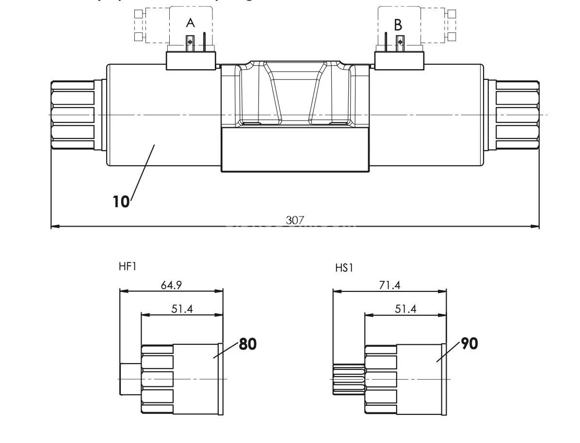 Title 2, Гидрораспределитель WDMFA04-ADB-D1