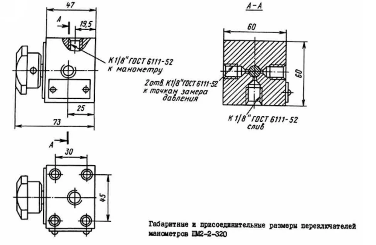 Title 1, Переключатель манометра ПМ 2-2-С320