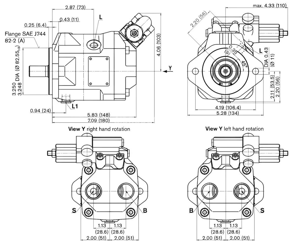 Title 1, Насос аксиально-поршневой регулируемый A10 VO 2...