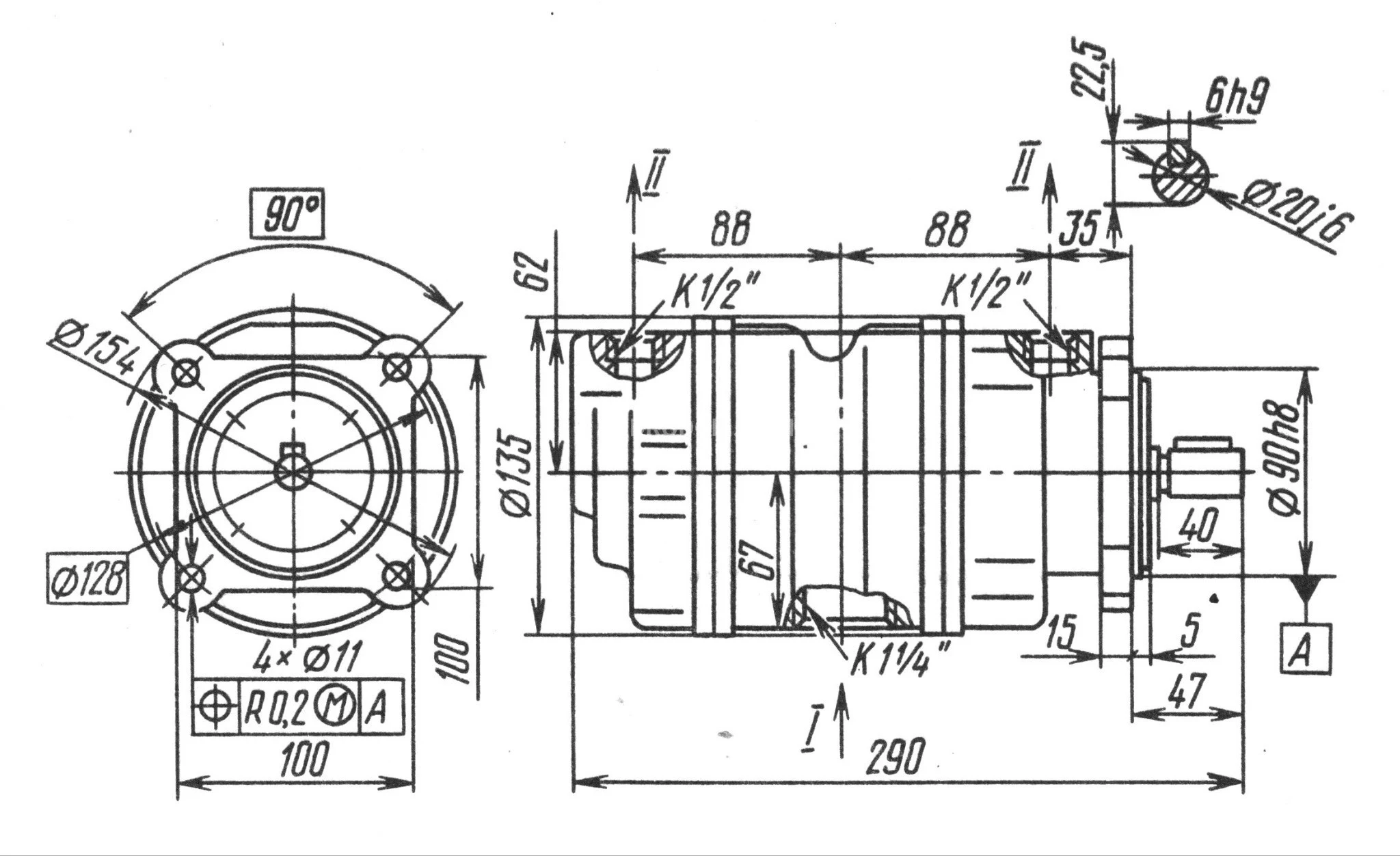 Title 1, пластинчатый насос 8Г 12-33М (9/35л.)