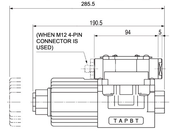 Title 2, Гидрораспределитель TOYO-OKI HDI-42-SG-BCA-03A-RE