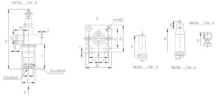 Title 1, Гидроклапан предохранительный МКПВ 20/3 Ф1