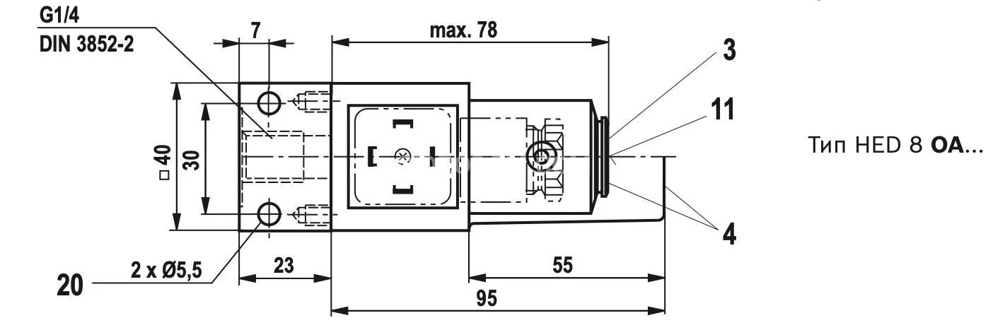 Title 1, Реле давления HED8 OA 15/350 L220
