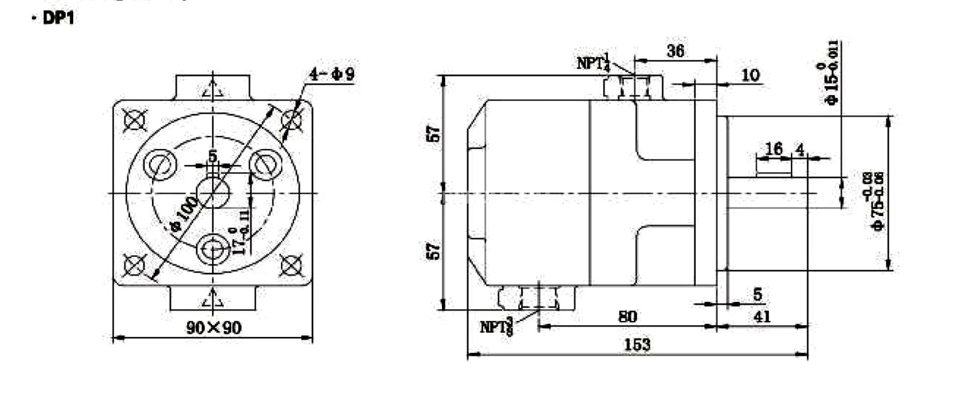 Title 1, пластинчатый насос БГ 12-41 (YB-D 6,3R)