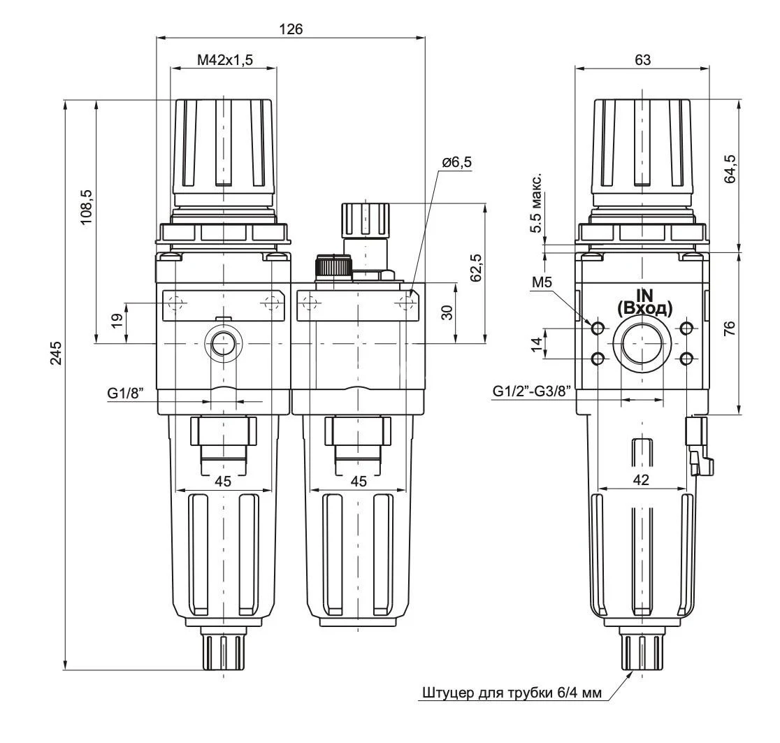 Title 2, Пневмоблок 17307B.C.D